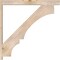 Ekena Millwork Balboa Block Smooth Outlooker, Douglas Fir, 5 1/2"W x 46"D x 46"H OUT06X46X46BOA05SDF - alternate 2